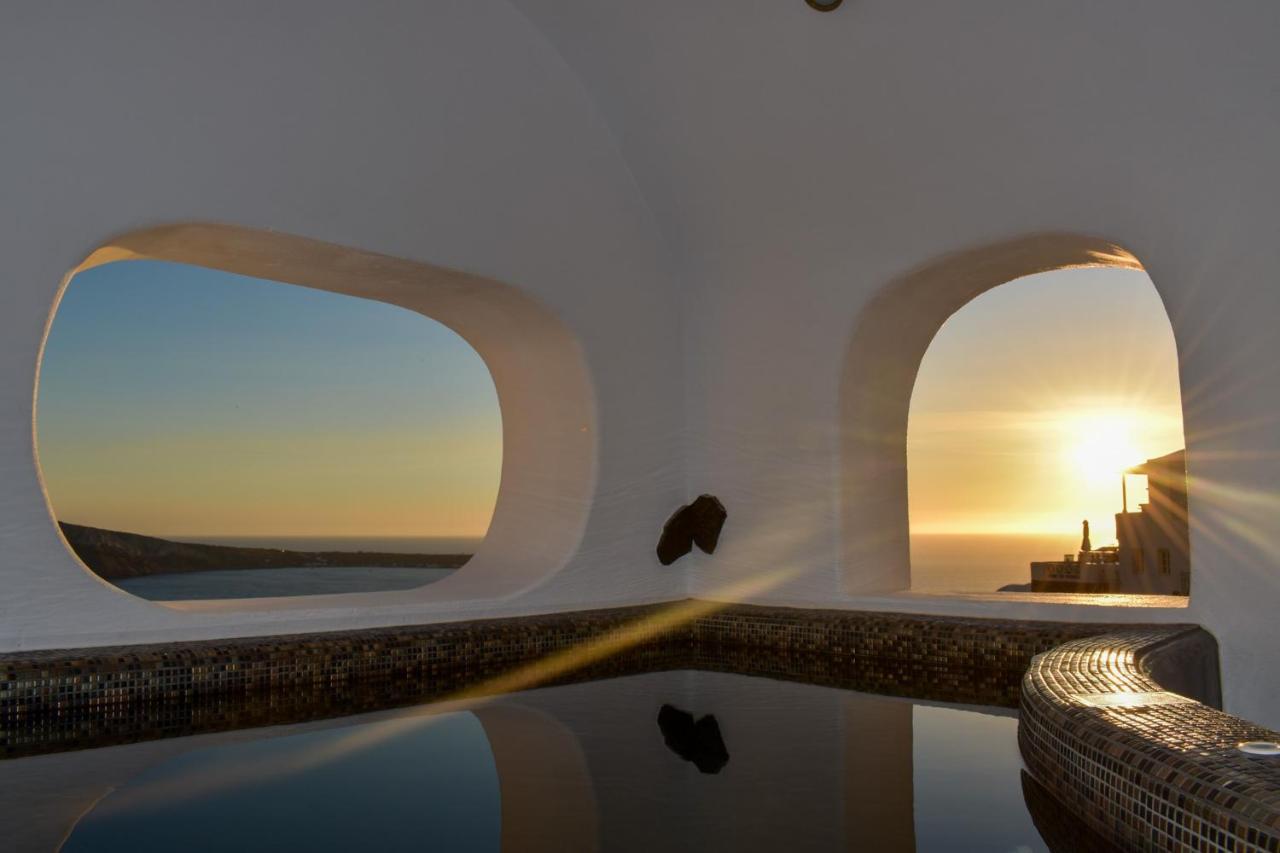 Oia Angle Cavehouse Vila Exterior foto