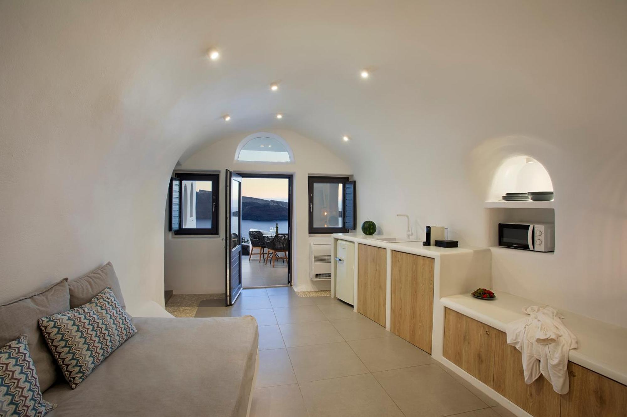 Oia Angle Cavehouse Vila Exterior foto